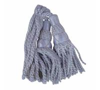 Cordon de drone en soie pour cornemuse - Accessoire Highland de qualité supérieure - Plusieurs couleurs (blanc)