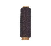Cordon de fil ciré en cuir d ' épaisseur de 0, 8, Dark brown
