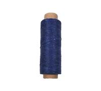 Cordon de fil ciré en cuir d ' épaisseur de 0, 8, Royal blue
