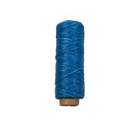 Cordon de fil ciré en cuir de 0.8mm d ' épaisseur, pour outil artisanal de bricolage, couture à la main, ligne de couture plate de 50 mètres pour la couture du cuir