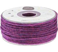 Cordon de laine moelleux Lilas 3mm x 100m - Décoration, Bricolage, DIY, Laine, Jute