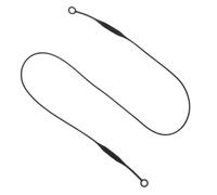 Cordon de Liaison pour Bouchons D’oreille en Silicone Magnétique Noir | Maintien Sûr, Rangement Facile au Quotidien, pour Déplacements et Marche, Compatible Écouteurs Intra-auriculaires