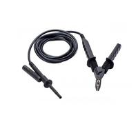 Cordon de mesure 15 kV 3m avec pince crocodile noir GUARD - P01295523 CHAUVIN ARNOUX