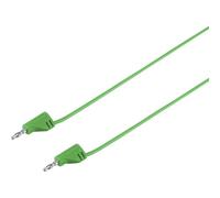 Cordon De Mesure[banane Mâle 2 Mm -banane Mâle 2 Mm ] Ultra Flexible 0.60 Mvertmsb-2002.2 à D993121