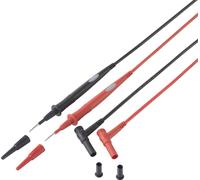 Cordon de mesure de sécurité 1.00 m noir, rouge VOLTCRAFT MS-7