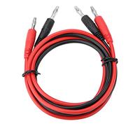 Cordon De Mesure Fiche Banane 1M,Cable Multimetre,Bananenstecker 4Mm,Câble De Test Banane 4Mm,Bananenkabel,Test Banane 4 Mm S,8 X 16 X 5,Fiches Bananes De Test Multimètre P1041 2 Pièces Fiche Banane 4