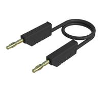 Hirschmann Test & Measurement MLN 150/2,5 SW Cordon de mesure Banane mâle 4 mm Banane mâle 4 mm 1.50 m noir 1 pc(s)