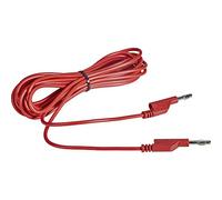 VOLTCRAFT MS5/RT Cordon de mesure Banane mâle 4 mm Banane mâle 4 mm 5.00 m rouge 1 pc(s)