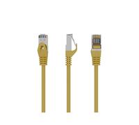 Cordon de Patch Gembird FTP Cat6 0.25m Jaune, Connecteurs RJ-45 Mâle, Contacts Or 50u'', CCA 26 AWG, Blindage Aluminium, RoHS, CE, ISO 9002, DVE