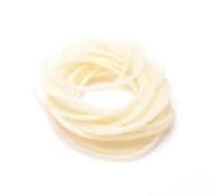 Cordon de pêche en Caoutchouc Tube en Caoutchouc Blanc Phosphorescent De 5 M Long, Équipement Pêche Nuit, Attache Élastique, 1 Pièce(3mm)