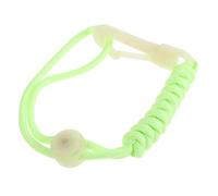 Cordon de Plongée Lumineux Grosse Taille Anti-perte Pa6 Acier Inoxydable | Lampe Torche et Boîtier Caméra Sous-marine, Usage Nuit et Extérieur, Boucle Rapide, Vert Clair