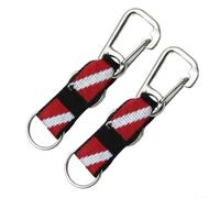 Cordon de plongée, porte-clés extensible pour équipement de plongée sous-marine, cordon d'attache rétractable, porte-clés