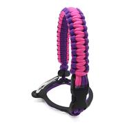 Cordon de poignée en paracorde pour bouteille d'eau et mousqueton pour bouteille d'eau à large goulot