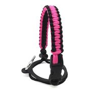 Cordon de poignée en paracorde pour bouteille d'eau et mousqueton pour bouteille d'eau à large goulot