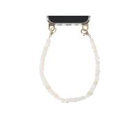 Cordon de poignet avec pierres naturelles - Pearl White