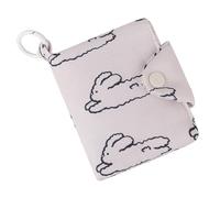 Cordon de porte-monnaie pratique Fleurs coréennes / Lapin Porte-cartes imprimé pour les étudiants et les femmes, a