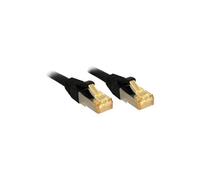Lindy Câble patch RJ45 47314 – CAT6a (câble brut CAT7) S/FTP 15 m Noir