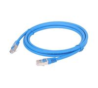 Cablexpert - Cordon de raccordement - RJ-45 (M) pour RJ-45 (M) - 50 cm - SFTP - CAT 6a - sans halogène, moulé - bleu