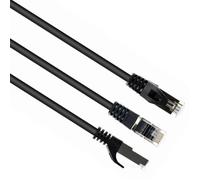 Cordon de raccordement CAT 6 - GEMBIRD - 0.5m - U/UTP - Noir