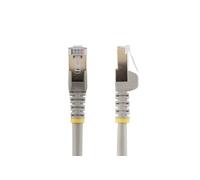 Cordon de raccordement CAT6a - 7,5 m - Sans crochet - Gris - Cordon de raccordement - RJ-45 (M) pour RJ-45 (M) - 7.5 m - STP - CAT 6a - sans crochet,