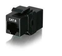 Cordon de raccordement - EQUIP - 125579 - RJ45 - Pack de 8 - Noir