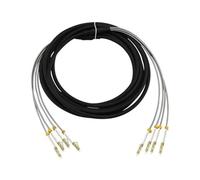 Cordon de raccordement extérieur 100 m 2/4 conducteurs 7,0 mm 2C 4C OM1 OM2 CPRI LC SC FC DVI câble blindé à Fibre Optique FTTH étanche 2 conducteurs(LC-LC,4C OM2-01)
