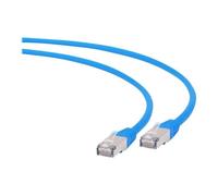 Cordon de raccordement - GEMBIRD - RJ-45 (M) pour RJ-45 (M) - 1.5 m - SFTP - CAT 6a - sans halogène - bleu