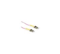 - Cordon de raccordement - LC/PC multimode (M) pour LC/PC multimode (M) - 7 m - fibre optique - duplex - 50 / 125 microns - OM4 - démarré, colonne