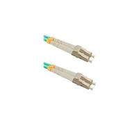 - Cordon de raccordement - LC/UPC multimode (M) pour LC/UPC multimode (M) - 5 m - 5 m - fibre optique - duplex - 50 / 125 microns - OM4 - sans