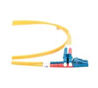 Digitus Câble fibre optique monomode DK-2933-01 LC à LC 1 m OS2 Duplex Jaune