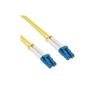 - Cordon de raccordement - mode unique LC (M) pour mode unique LC (M) - 7.5 m - fibre optique - duplex - 9 / 125 micromètres - OS2 - sans halogène -