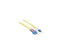 - Cordon de raccordement - mode unique LC (M) pour mode unique SC (M) - 3 m - fibre optique - duplex - 9 / 125 micromètres - OS2 - sans halogène -