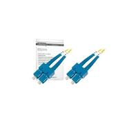 DIGITUS DK-2922-03 - Câble À Fibre Optique OS2 - 4 m - SC à SC - Câble Fibre Optique Duplex - 1/10 Gbit/s - SM Monomode LAN - Type De Fibre : 9/125 - Jaune (Yellow)