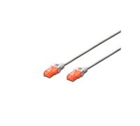 Cordon de raccordement RJ-45 - DIGITUS - 3 m - UTP CAT 6e - sans halogène - blanc