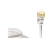 Digitus Câble réseau Cat 6A 10 m – RJ45 coudé 90° S/FTP blindé – Gris