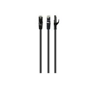 Gembird Patch Cord Cat.6 UTP 0.5m câble de réseau 0,5 m Cat6 U/UTP (UTP) Noir - Câbles de réseau (0,5 m, Cat6, U/UTP (UTP), RJ-45, RJ-45, Noir)