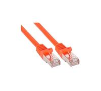 InLine 72514O Câble Patch Réseau Ethernet SF/UTP Cat. 5e Orange 1,5 m