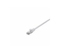 - Cordon de raccordement - RJ-45 (M) pour RJ-45 (M) - 1 m - SFTP - CAT 7 - sans halogène, sans crochet - blanc