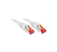 Lindy Câble réseau RJ45 47792 Cat.6 S/FTP 1 m Blanc