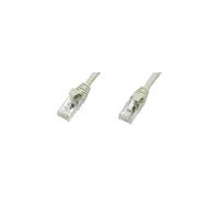 - Cordon de raccordement - RJ-45 (M) pour RJ-45 (M) - 1 m - UTP - CAT 5e - gris