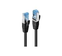 Lindy Câble réseau 47183 Cat.6A S/FTP LSOH 500 MHz Cuivre Noir 10 m