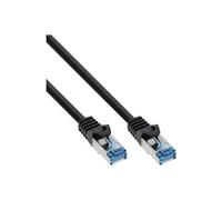 - Cordon de raccordement - RJ-45 (M) pour RJ-45 (M) - 10 m - SFTP, PiMF - CAT 6a - extérieur, rond, bloqué - noir