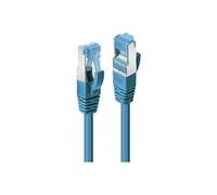 Lindy Câble réseau RJ45 47153 – Cat6a S/FTP (S‑STP) Bleu 10 m