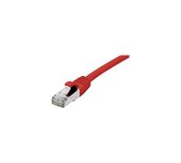 DEXLAN Cordon RJ45 catégorie 6A S/FTP LSOH snagless rouge - 10 m