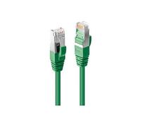 - Cordon de raccordement - RJ-45 (M) pour RJ-45 (M) - 15 m - 6.2 mm - SFTP, PiMF - CAT 6 - sans halogène, sans crochet - vert
