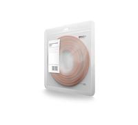 Lindy Câble réseau RJ45 47809 - Patch CAT 6 S/FTP 2 m Orange avec cliquet d'encastrement