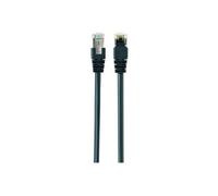 Gembird Patch Cord Cat.6 UTP 2m câble de réseau Noir Cat6 U/UTP (UTP)