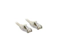 - Cordon de raccordement - RJ-45 (M) pour RJ-45 (M) - 20 m - SFTP - CAT 6 - sans halogène, moulé, sans crochet, bloqué - gris