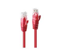 LINDY 48039 RJ45 Câble réseau, câble patch CAT 6 U/UTP 20.00 m rouge 1 pc(s)