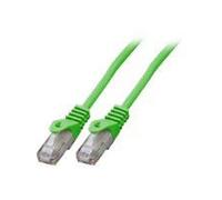 - Cordon de raccordement - RJ-45 (M) pour RJ-45 (M) - 20 m - UTP - CAT 6 - sans halogène, moulé - vert